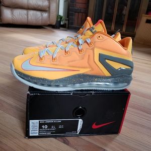 Men's Nike Lebron 11 Low 'Floridians' size 10